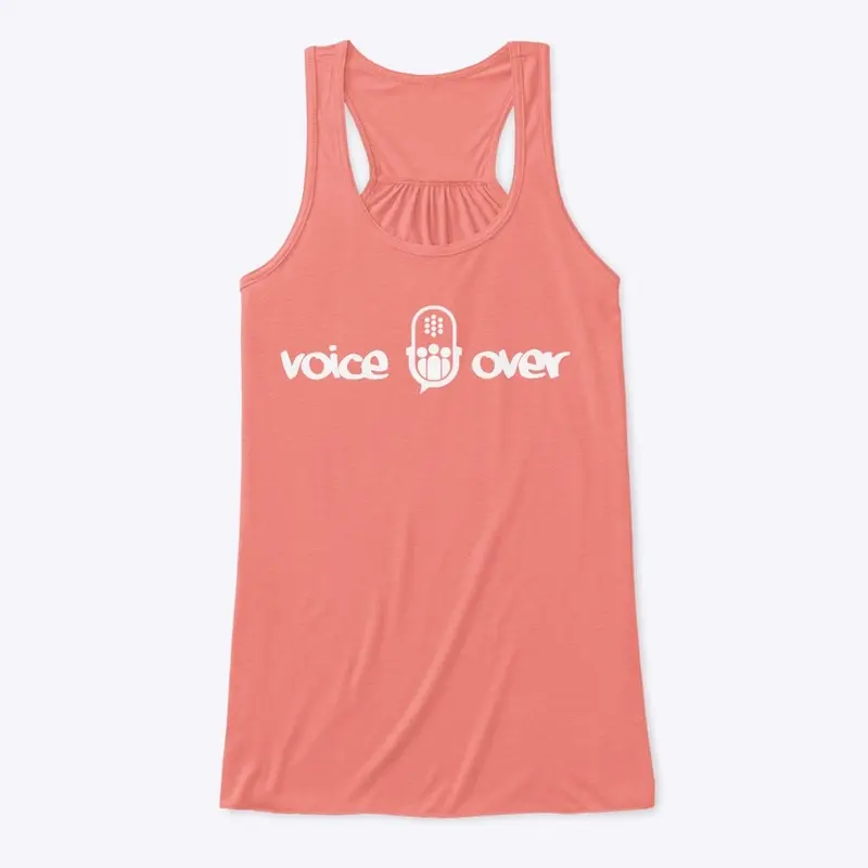 Voice Over Ladies Flowy Tank